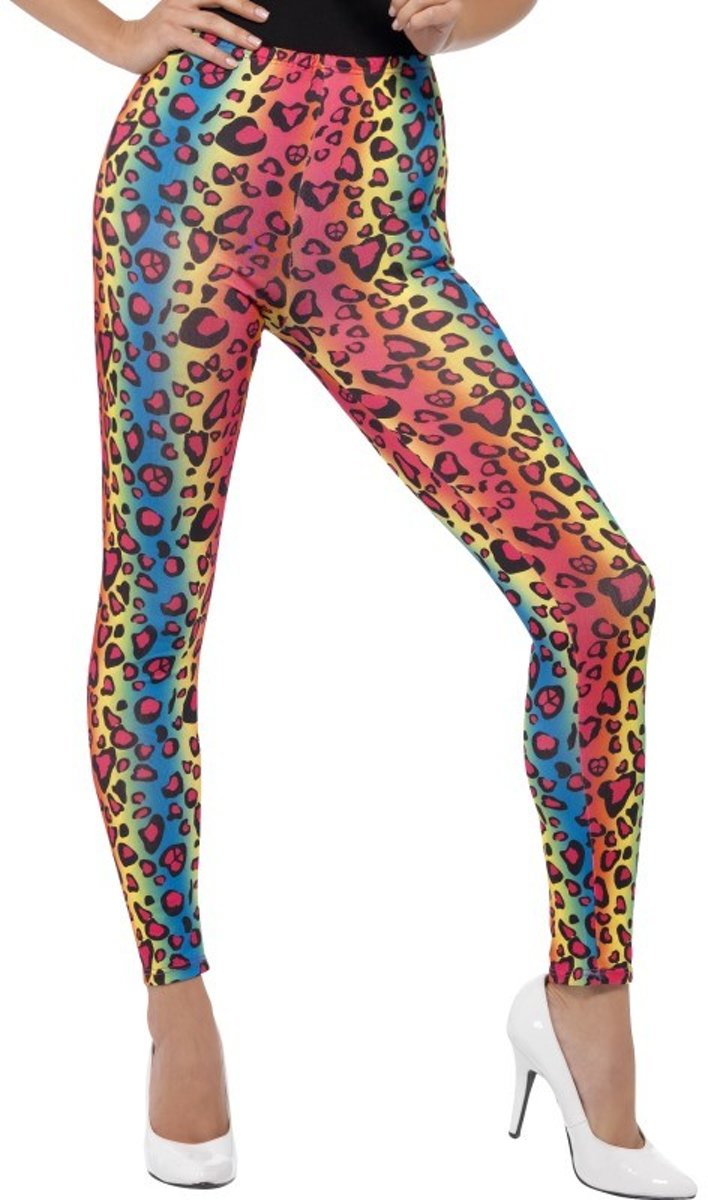 Dressing Up & Costumes | Costumes -Shoe Sock Glove Unde - Neon Leopard Print Leg